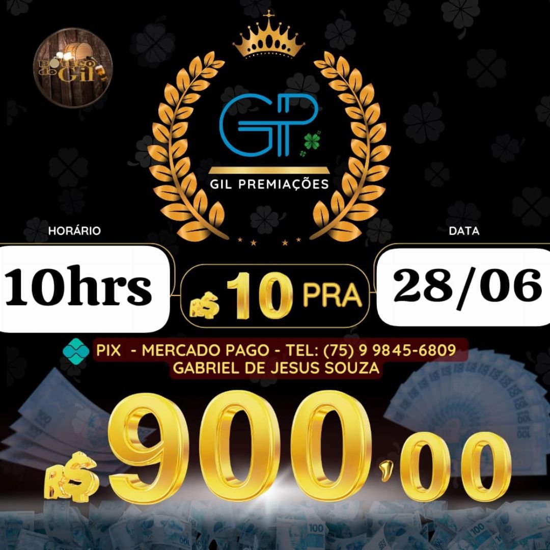 RIFA 10 PRA 900 10HORAS 28/06 BAHIA