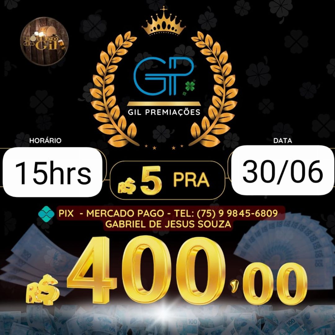 RIFA 5 PRA 400 15HORAS BAHIA 30/06