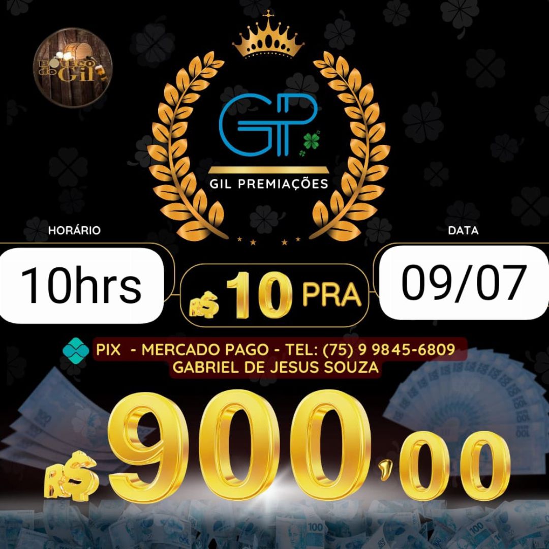 RIFA 10 PRA 900 10HORAS 09/07 BAHIA