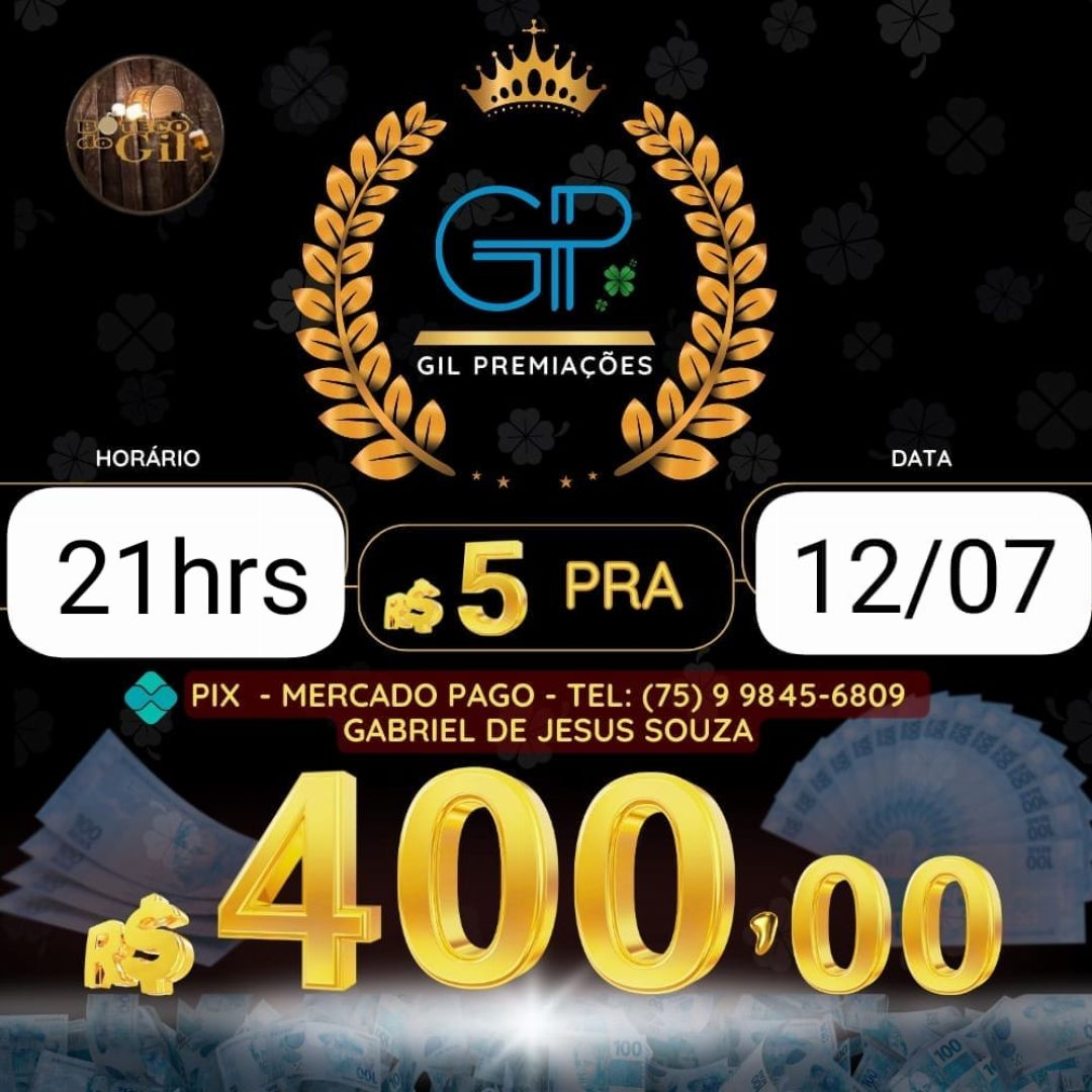 RIFA 5 PRA 400 21HORAS BAHIA 12/07