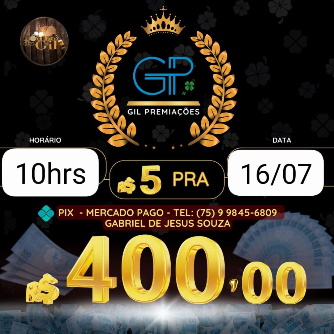 RIFA 5 PRA 400  10HORAS BAHIA 16/07