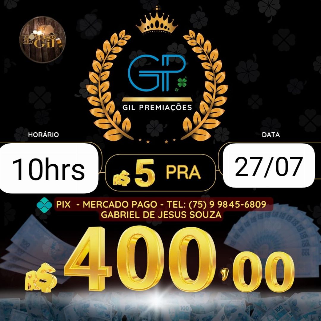 RIFA 5 PRA 400 10HORAS BAHIA 27/07