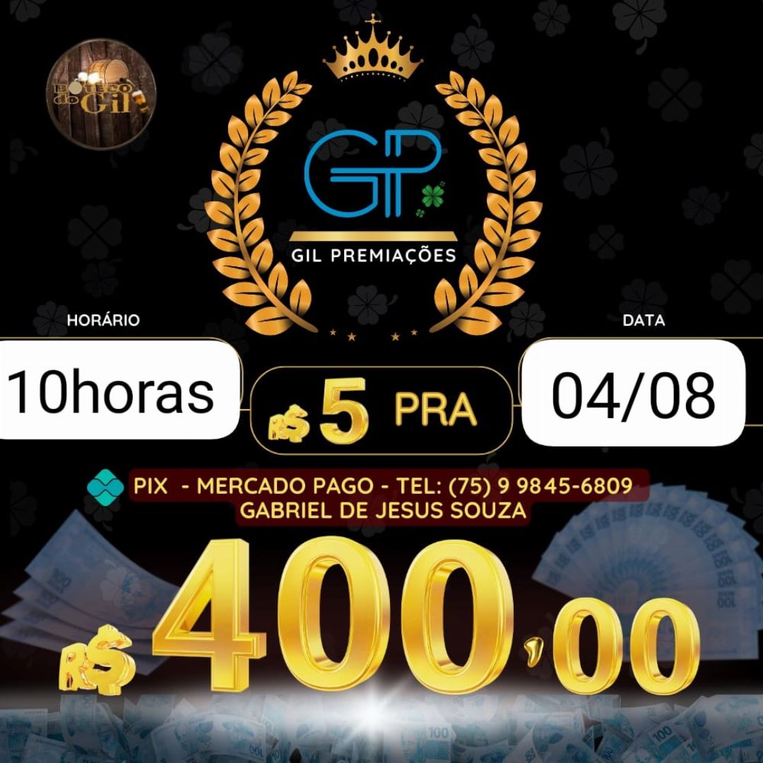 RIFA 5 PRA 400 12HORAS BAHIA 04/08