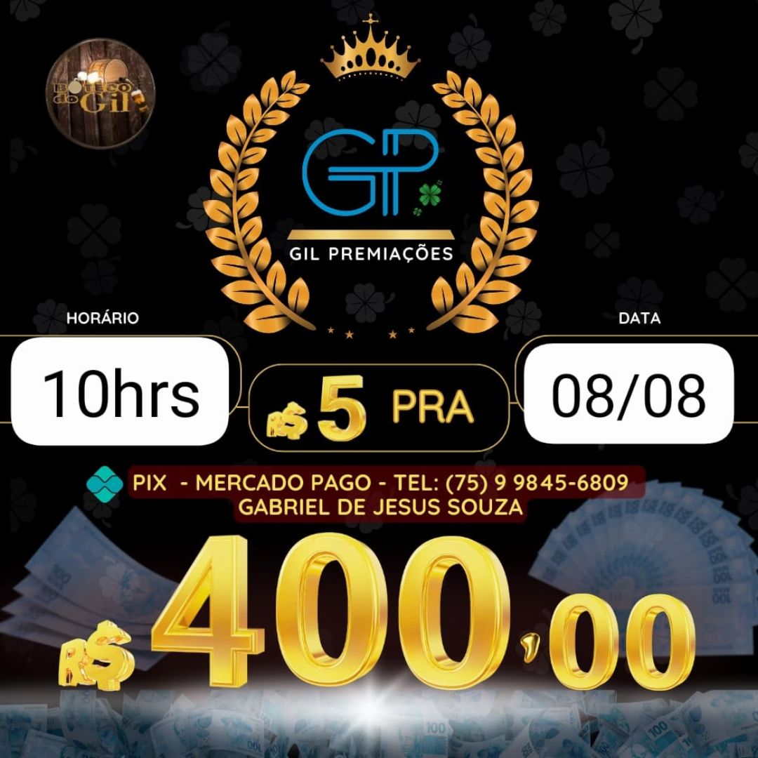 RIFA 5 PRA 400 10HORAS BAHIA 08/08