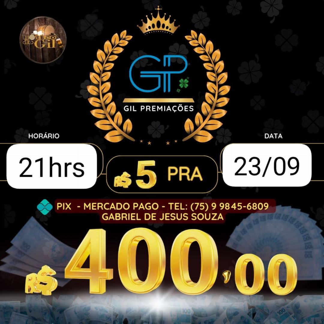 RIFA 5 PRA 400 21HORAS BH 23/09