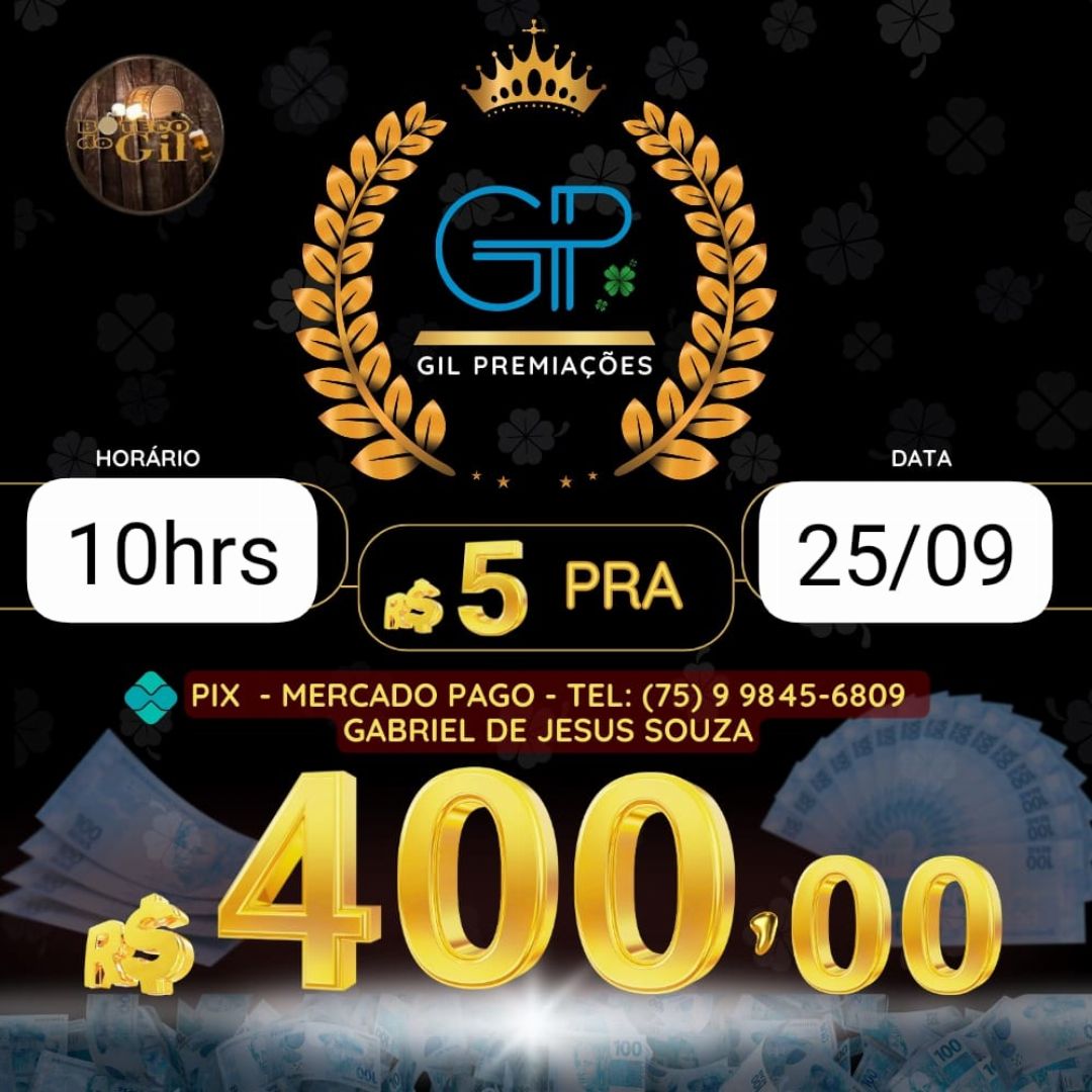 RIFA 5 PRA 400 10HORAS BH 25/09