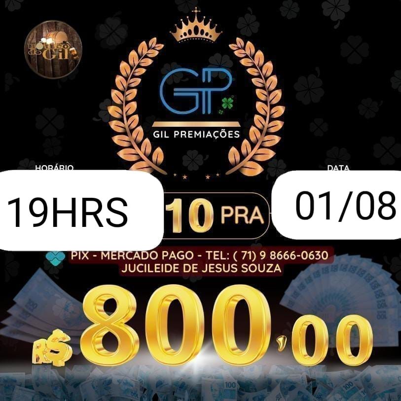 RIFA DE 10 PRA 800 BA 19HRS 01/08